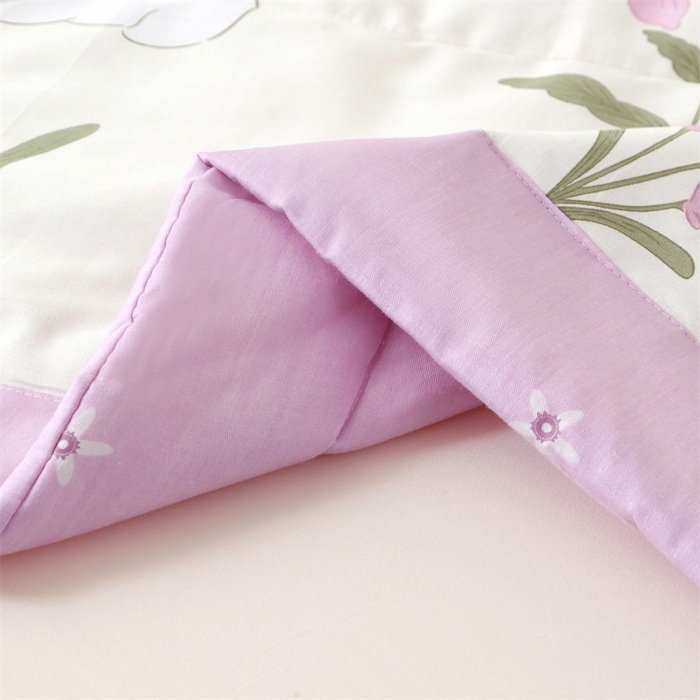 91家纺网 家纺一手货源 找家纺 瑜珠 2025新款双面全棉印花夏被夏凉被空调被子 凯蒂猫米