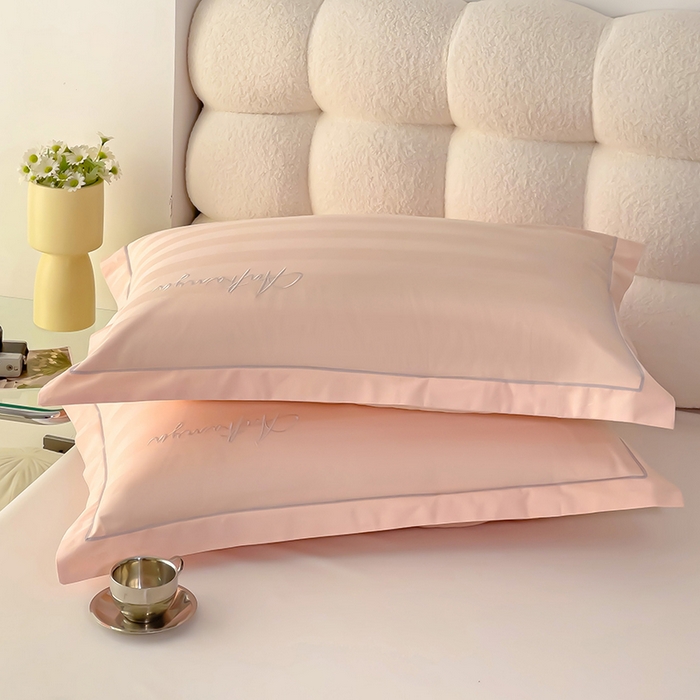 91家纺网 家纺一手货源 找家纺 品乐家纺 2024新款60支长绒棉龙纹系列枕套 龙纹玉