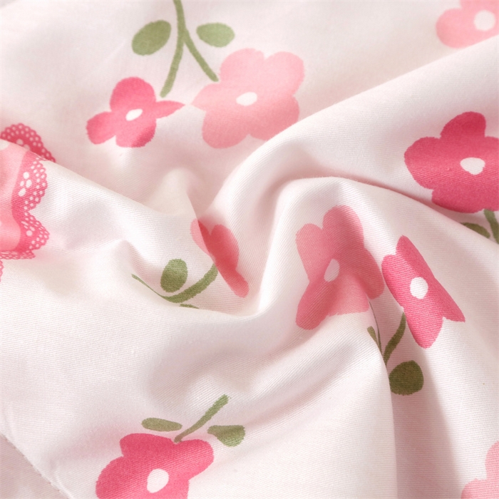 91家纺网 家纺一手货源 找家纺 瑜珠 2025新款双面全棉印花夏被夏凉被空调被子 花园派对