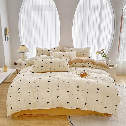 91家纺网 家纺一手货源 找家纺 （总）斯卡诺家纺 2024新款泡泡棉夏被四件套