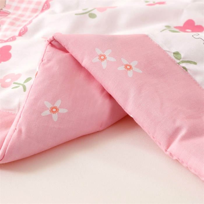 91家纺网 家纺一手货源 找家纺 瑜珠 2025新款双面全棉印花夏被夏凉被空调被子 花园派对