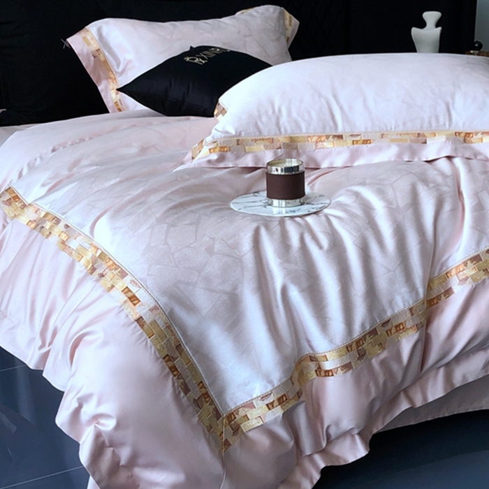 91家纺网 家纺一手货源 找家纺 （总）馨蕊2024新款100s高精密提花圣罗兰系列