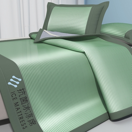 91家纺网 家纺一手货源 找家纺 （总）卡初家居 2025新款抗菌冰凉席系列凉席冰丝席