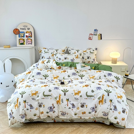 91家纺网 家纺一手货源 找家纺 （总）帛织澜 12868全棉喷气印花四件套