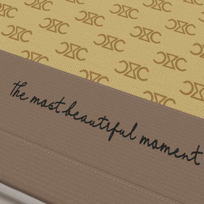 91家纺网 家纺一手货源 找家纺 卡初家居 2024新款高档提花凯瑟琳C刺绣系列冰丝席 凯瑟琳-棕