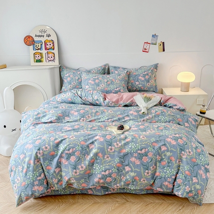 91家纺网 家纺一手货源 找家纺 （总）帛织澜 12868全棉喷气印花四件套