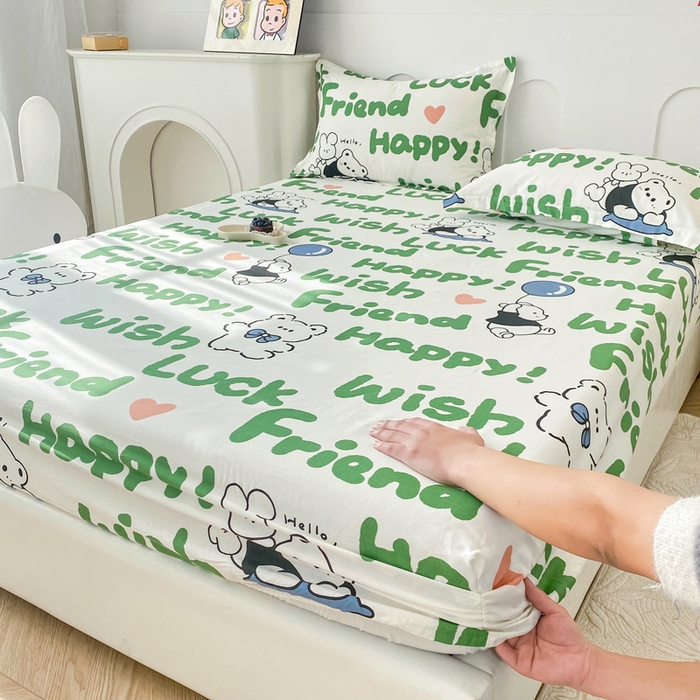 91家纺网 家纺一手货源 找家纺 （总）帛织澜家纺 2025新款喷气12868系列纯棉印花单床笠