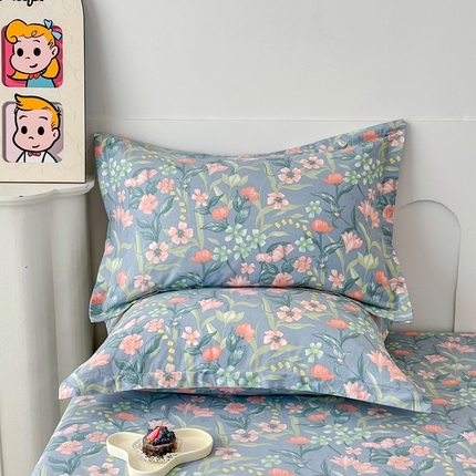 91家纺网 家纺一手货源 找家纺 （总）帛织澜家纺 2025新款12868全棉喷气印花枕套