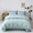 91家纺网 家纺一手货源 找家纺 优乐家纺 2025新款纯棉斜纹床盖款单层被套四件套 淑女格