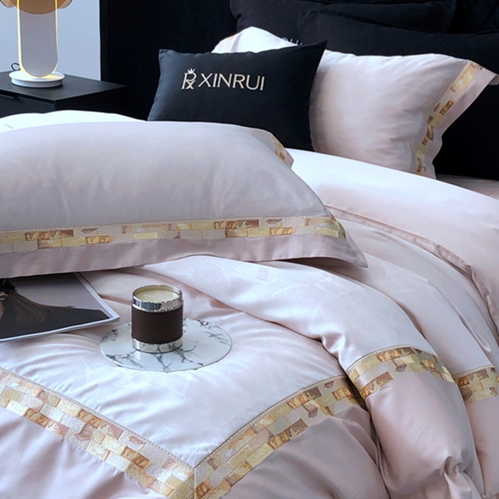 91家纺网 家纺一手货源 找家纺 （总）馨蕊2024新款100s高精密提花圣罗兰系列