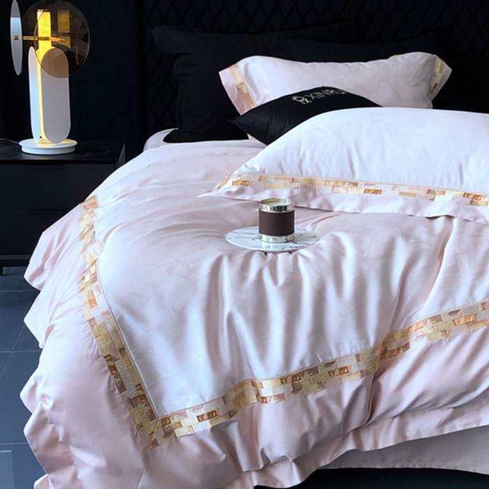 91家纺网 家纺一手货源 找家纺 （总）馨蕊2024新款100s高精密提花圣罗兰系列