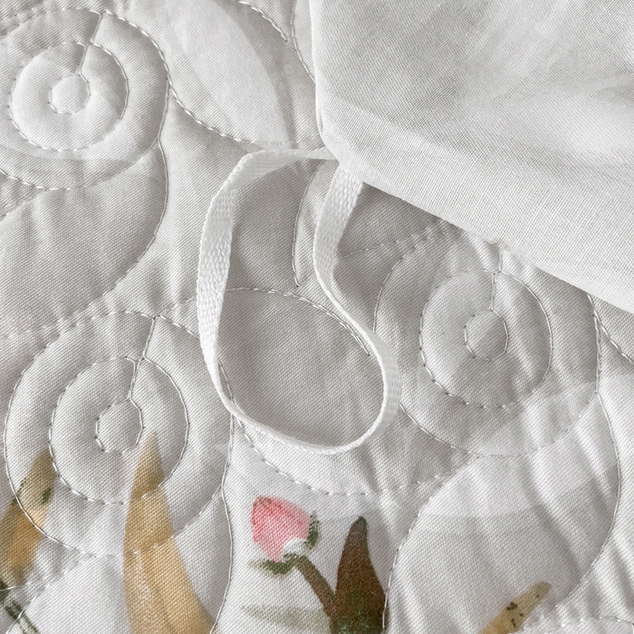 91家纺网 家纺一手货源 找家纺 优乐家纺 2025新款纯棉斜纹床盖款单层被套四件套 挪威香草