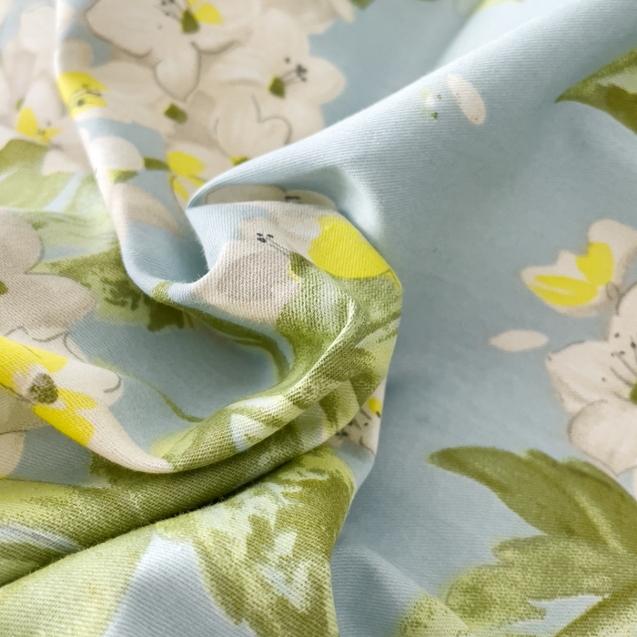 91家纺网 家纺一手货源 找家纺 优乐家纺 2025新款纯棉斜纹床盖款单层被套四件套 蜀绣