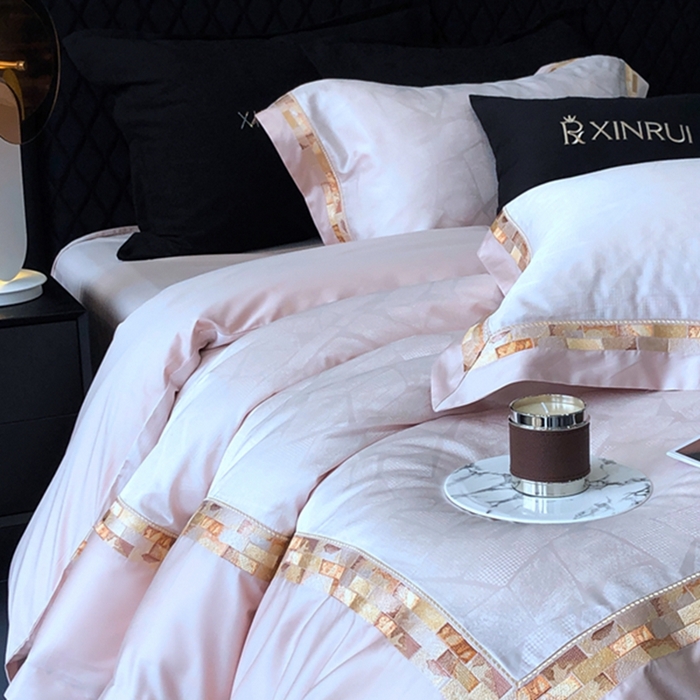 91家纺网 家纺一手货源 找家纺 （总）馨蕊2024新款100s高精密提花圣罗兰系列