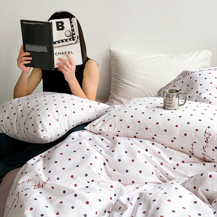 91家纺网 家纺一手货源 找家纺 （总）窝米 2024新款13370全棉极简风四件套系列