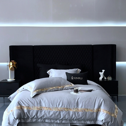 91家纺网 家纺一手货源 找家纺 （总）馨蕊2024新款100s高精密提花圣罗兰系列