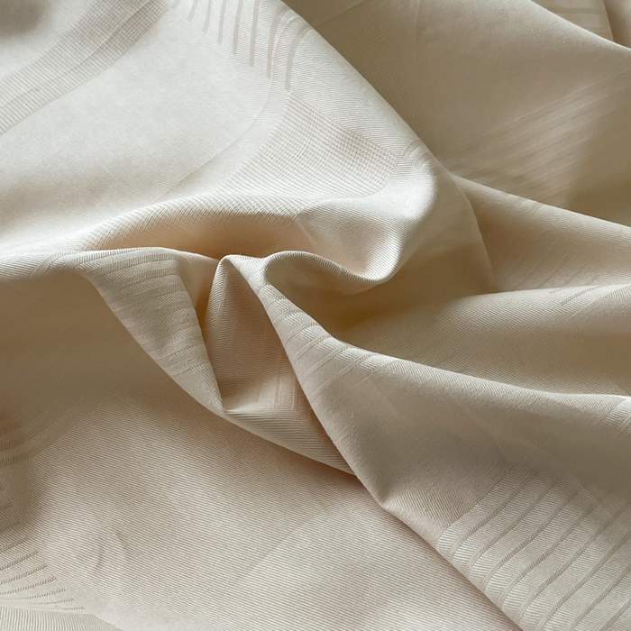 91家纺网 家纺一手货源 找家纺 蓝邻家纺 2024新款全棉60s贡缎提花轻奢四件套系列 迷雾-小麦色