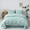 91家纺网 家纺一手货源 找家纺 优乐家纺 2025新款纯棉斜纹床盖款单层被套四件套 嫣然