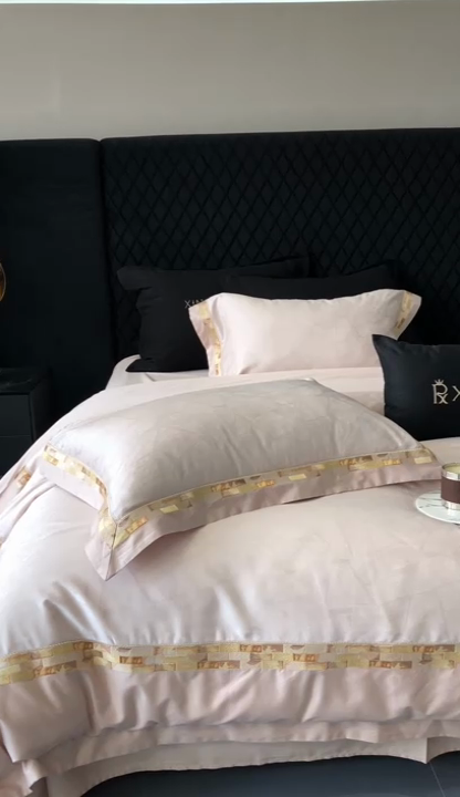 91家纺网 家纺一手货源 找家纺 （总）馨蕊2024新款100s高精密提花圣罗兰系列