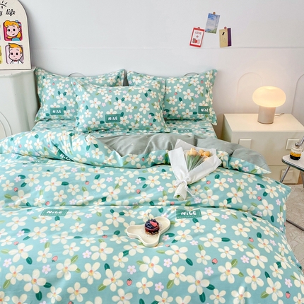 91家纺网 家纺一手货源 找家纺 （总）帛织澜 12868全棉喷气印花四件套