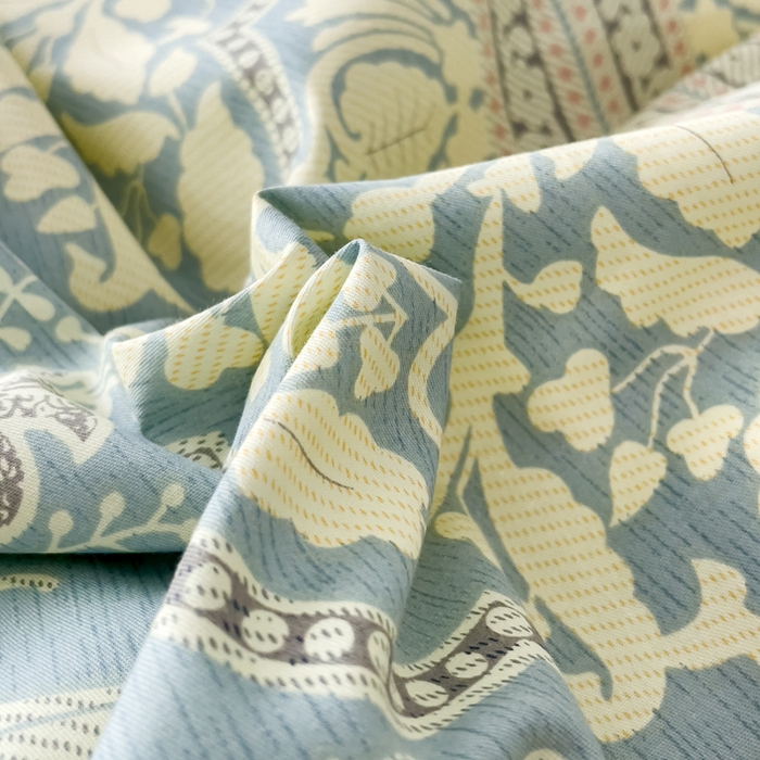 91家纺网 家纺一手货源 找家纺 优乐家纺 2025新款纯棉斜纹床盖款单层被套四件套 爱西西里