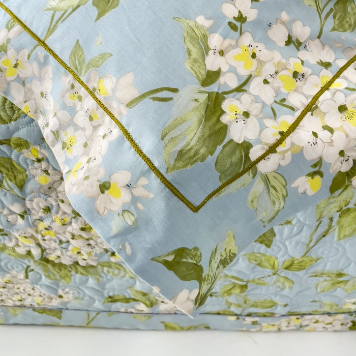 91家纺网 家纺一手货源 找家纺 优乐家纺 2025新款纯棉斜纹床盖款单层被套四件套 蜀绣