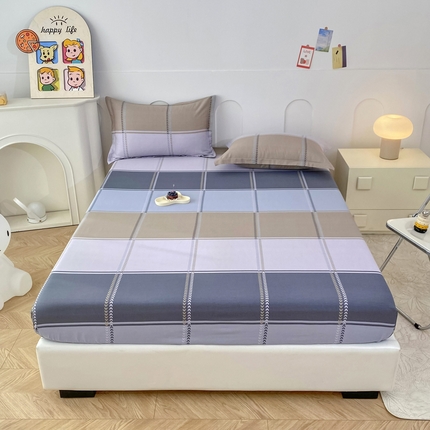 帛织澜家纺 2025新款喷气12868系列纯棉印花单床笠 奇幻曲