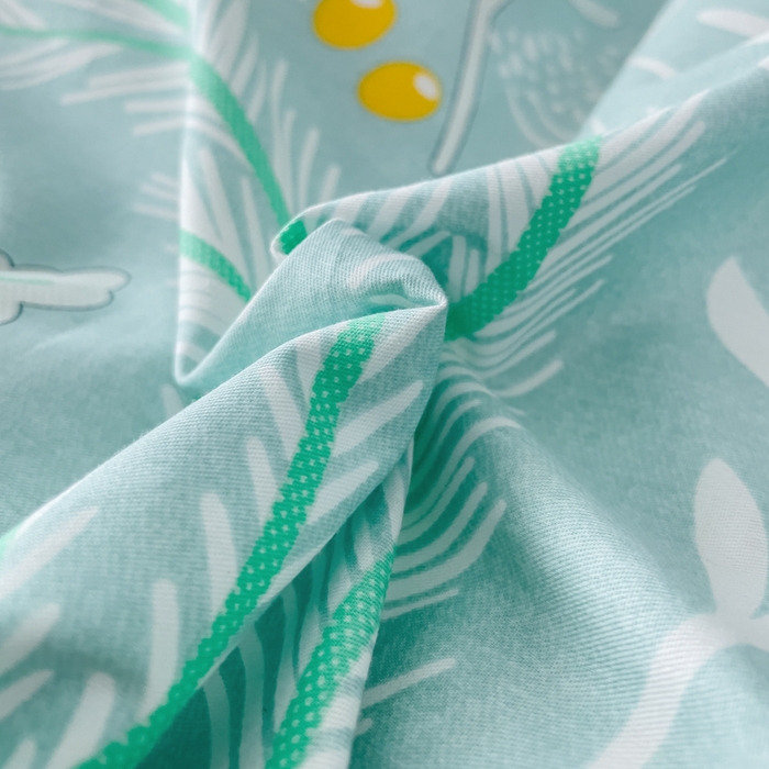 91家纺网 家纺一手货源 找家纺 优乐家纺 2025新款纯棉斜纹床盖款单层被套四件套 嫣然