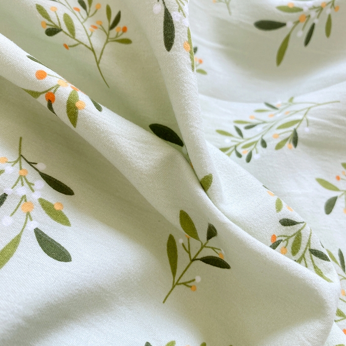 91家纺网 家纺一手货源 找家纺 家贝爱 2024春日新款A类精选高支高密水洗云锦棉四件套 春意