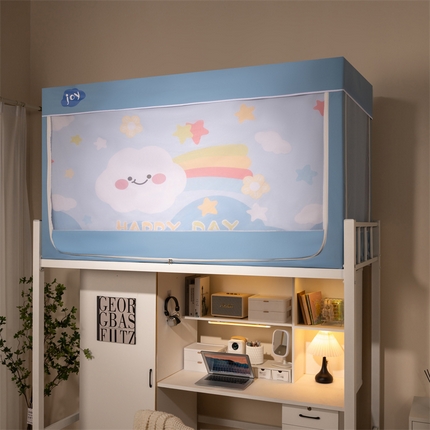 91家纺网 家纺一手货源 找家纺 （总）新太阳蚊帐 2025新款涂层遮光防蚊款学生床帘