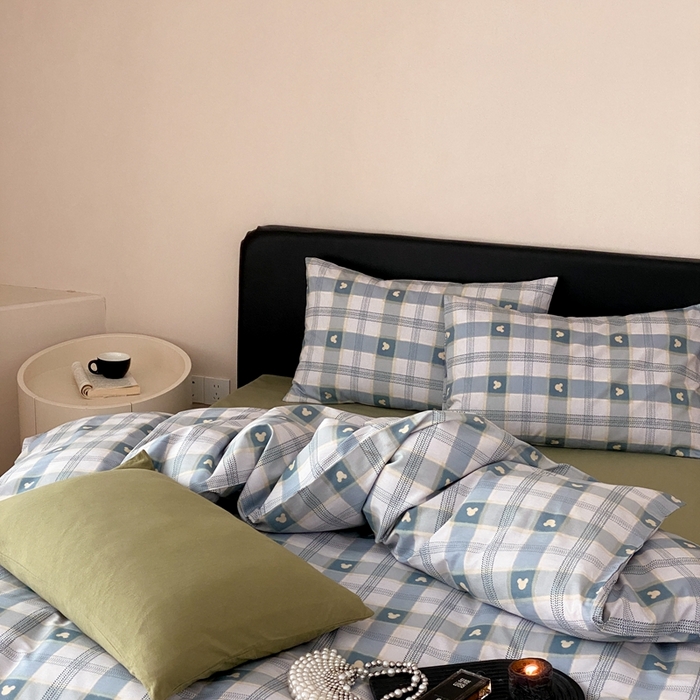 91家纺网 家纺一手货源 找家纺 嘉汀兰家居 2024新款40s全棉印花四件套系列  小熊星座