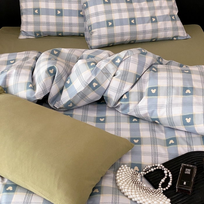 91家纺网 家纺一手货源 找家纺 嘉汀兰家居 2024新款40s全棉印花四件套系列  小熊星座