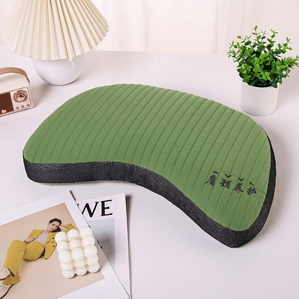 91家纺网 家纺一手货源 找家纺 （总）明星枕业 全棉砂洗荞麦枕肩颈养护枕