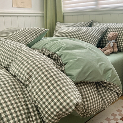 91家纺网 家纺一手货源 找家纺 （总）琪格格纺织 2024新款40支13372纯棉良品系列四件套