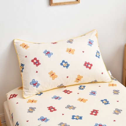 91家纺网 家纺一手货源 找家纺 (总) ds生活馆 2025新款幼儿园学生60支贡缎长绒棉纯棉单枕套