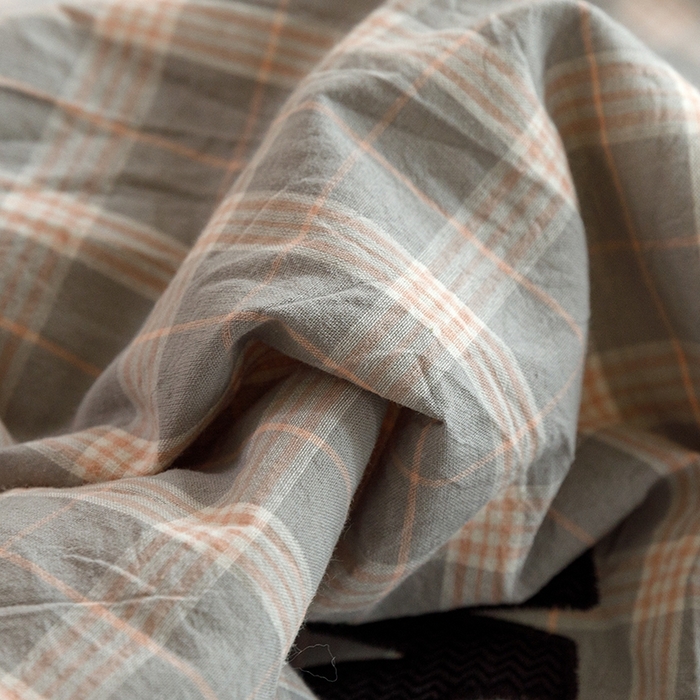 91家纺网 家纺一手货源 找家纺 荔禾家居 2024新款ins混搭博主风全棉色织水洗棉夏被四件组 雾岛