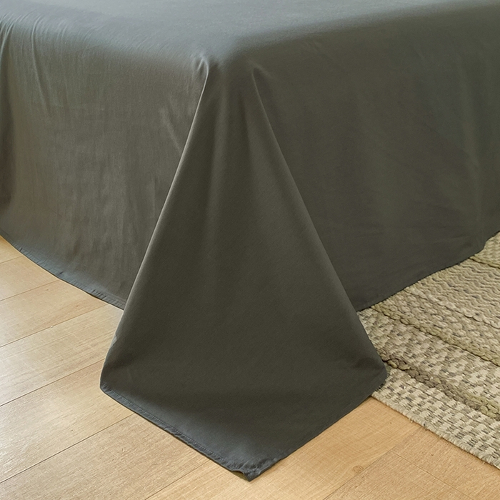 91家纺网 家纺一手货源 找家纺 琪格格纺织 2024新款40支13372纯棉良品系列四件套 1良品 深蓝配深灰