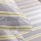 91家纺网 家纺一手货源 找家纺 经年 2024新款条纹丝绸冰丝单枕套 灰绿细条