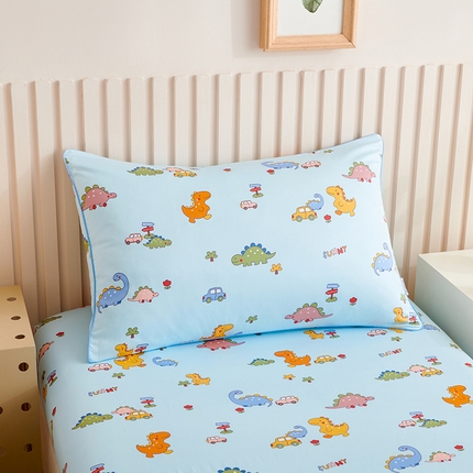 91家纺网 家纺一手货源 找家纺 (总) ds生活馆 2025新款幼儿园学生60支贡缎长绒棉纯棉单枕套