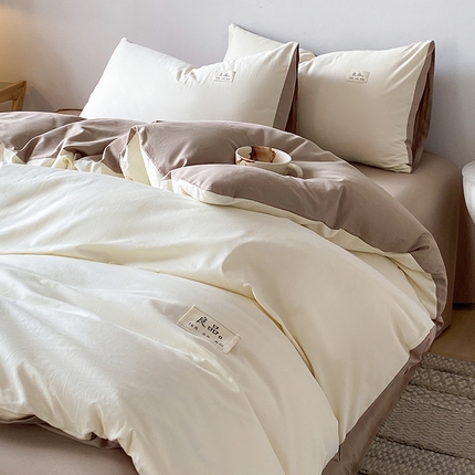 91家纺网 家纺一手货源 找家纺 （总）琪格格纺织 2024新款40支13372纯棉良品系列四件套