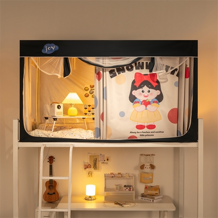 91家纺网 家纺一手货源 找家纺 （总）新太阳蚊帐 2025新款涂层遮光防蚊款学生床帘