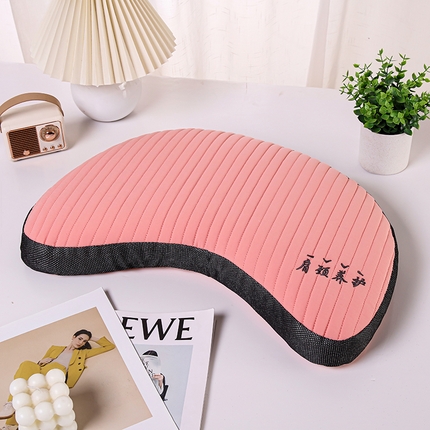 91家纺网 家纺一手货源 找家纺 （总）明星枕业 全棉砂洗荞麦枕肩颈养护枕