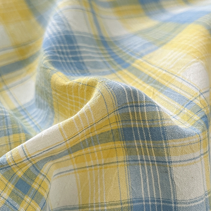 91家纺网 家纺一手货源 找家纺 琪格格纺织 2024新款40支13372纯棉良品系列四件套 星空黄