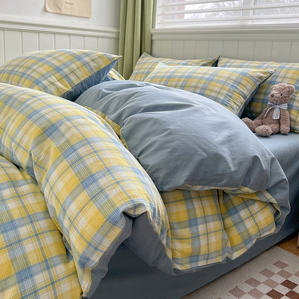 91家纺网 家纺一手货源 找家纺 （总）琪格格纺织 2024新款40支13372纯棉良品系列四件套