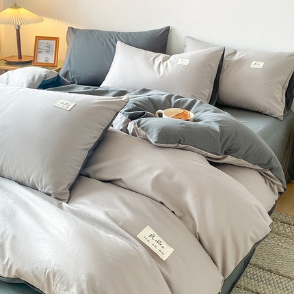 91家纺网 家纺一手货源 找家纺 （总）琪格格纺织 2024新款40支13372纯棉良品系列四件套