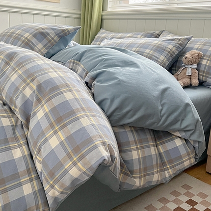 91家纺网 家纺一手货源 找家纺 （总）琪格格纺织 2024新款40支13372纯棉良品系列四件套