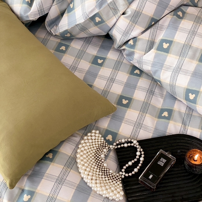 91家纺网 家纺一手货源 找家纺 嘉汀兰家居 2024新款40s全棉印花四件套系列  小熊星座