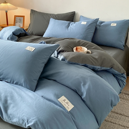 91家纺网 家纺一手货源 找家纺 （总）琪格格纺织 2024新款40支13372纯棉良品系列四件套