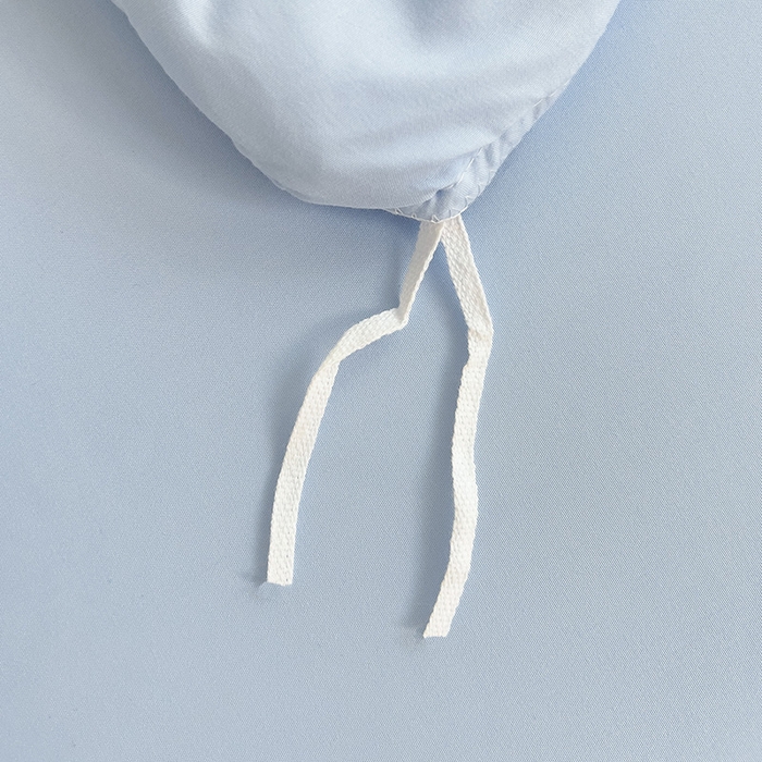 91家纺网 家纺一手货源 找家纺 言熙居 2024新款网纱花边韩版床裙款四件套 小仙女蓝