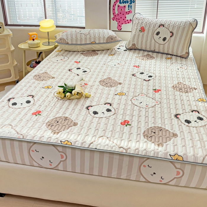 91家纺网 家纺一手货源 找家纺 （总）富馨莱 2024新款乳胶凉席床笠款